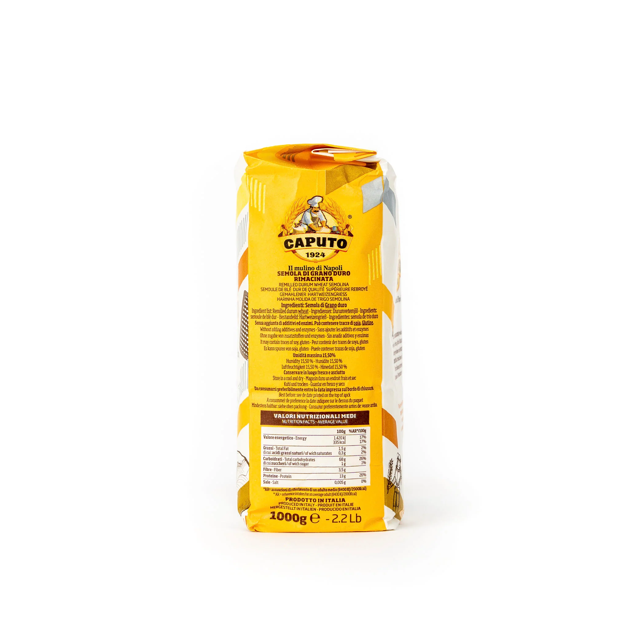 Caputo Semola Flour (1kg) - Image 3