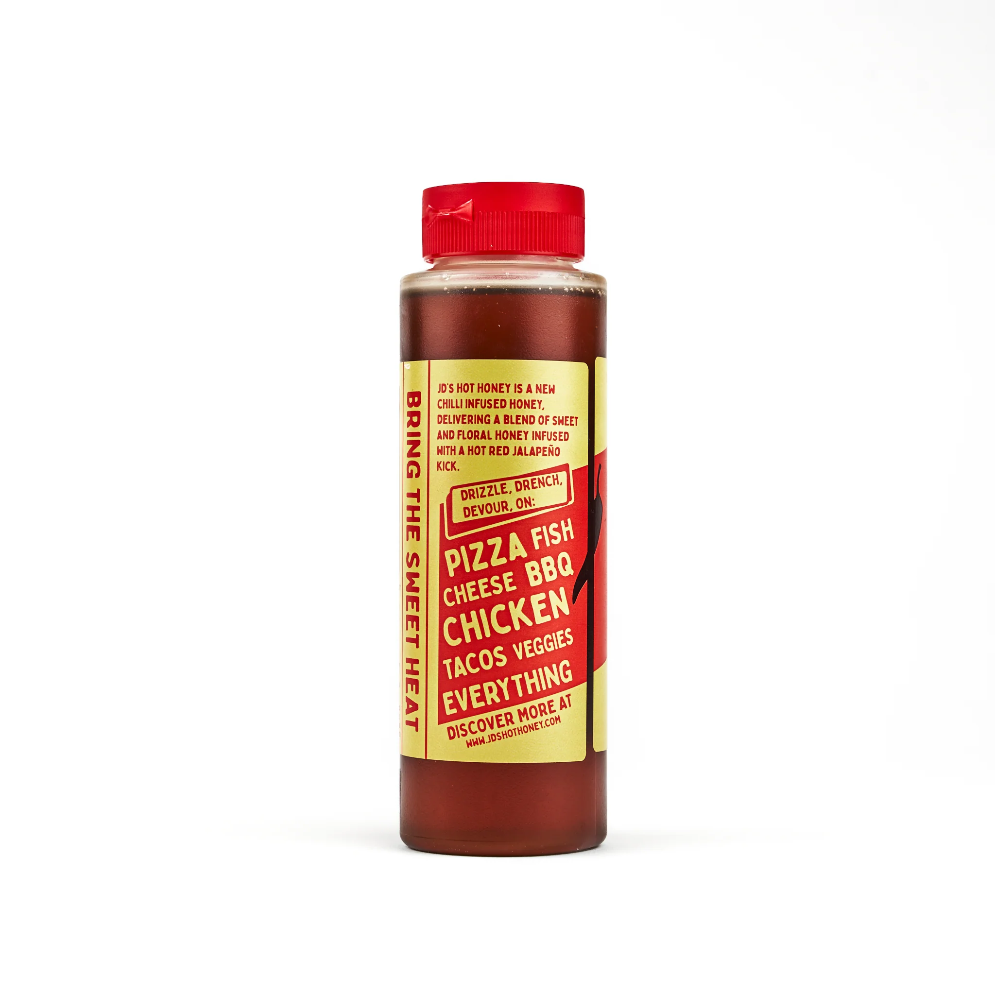 JD’s Hot Honey - Original Jalapeño Infused Honey (350g) - Image 3