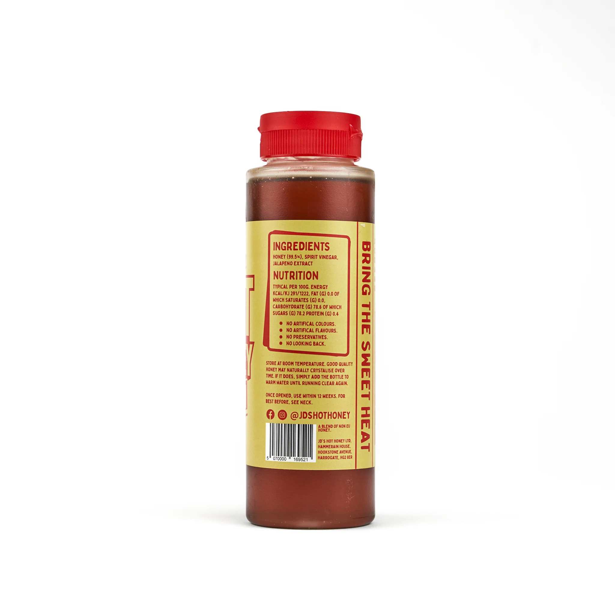 JD’s Hot Honey - Original Jalapeño Infused Honey (350g) - Image 4