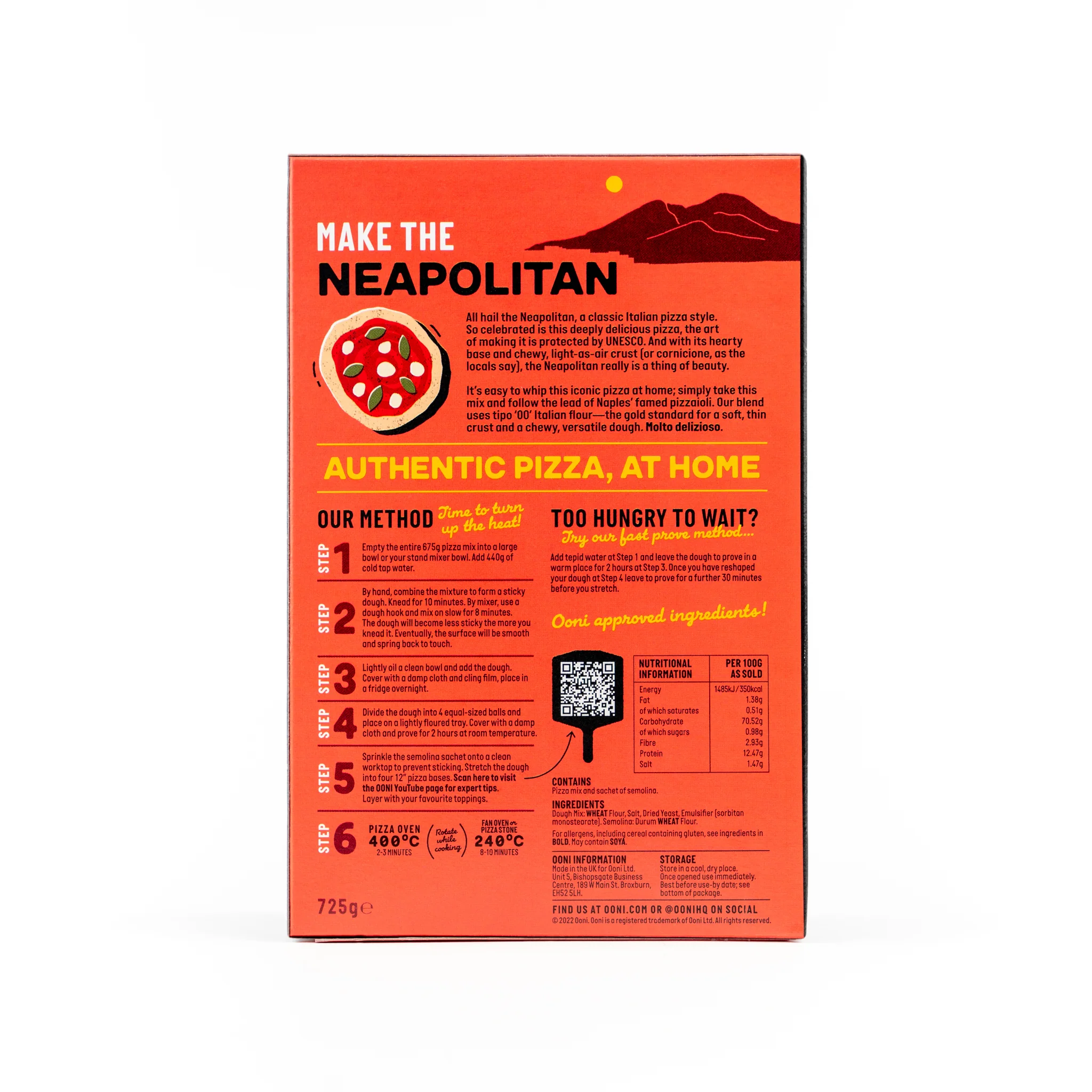Ooni Neapolitan Pizza Dough Mix (725g) - Image 4