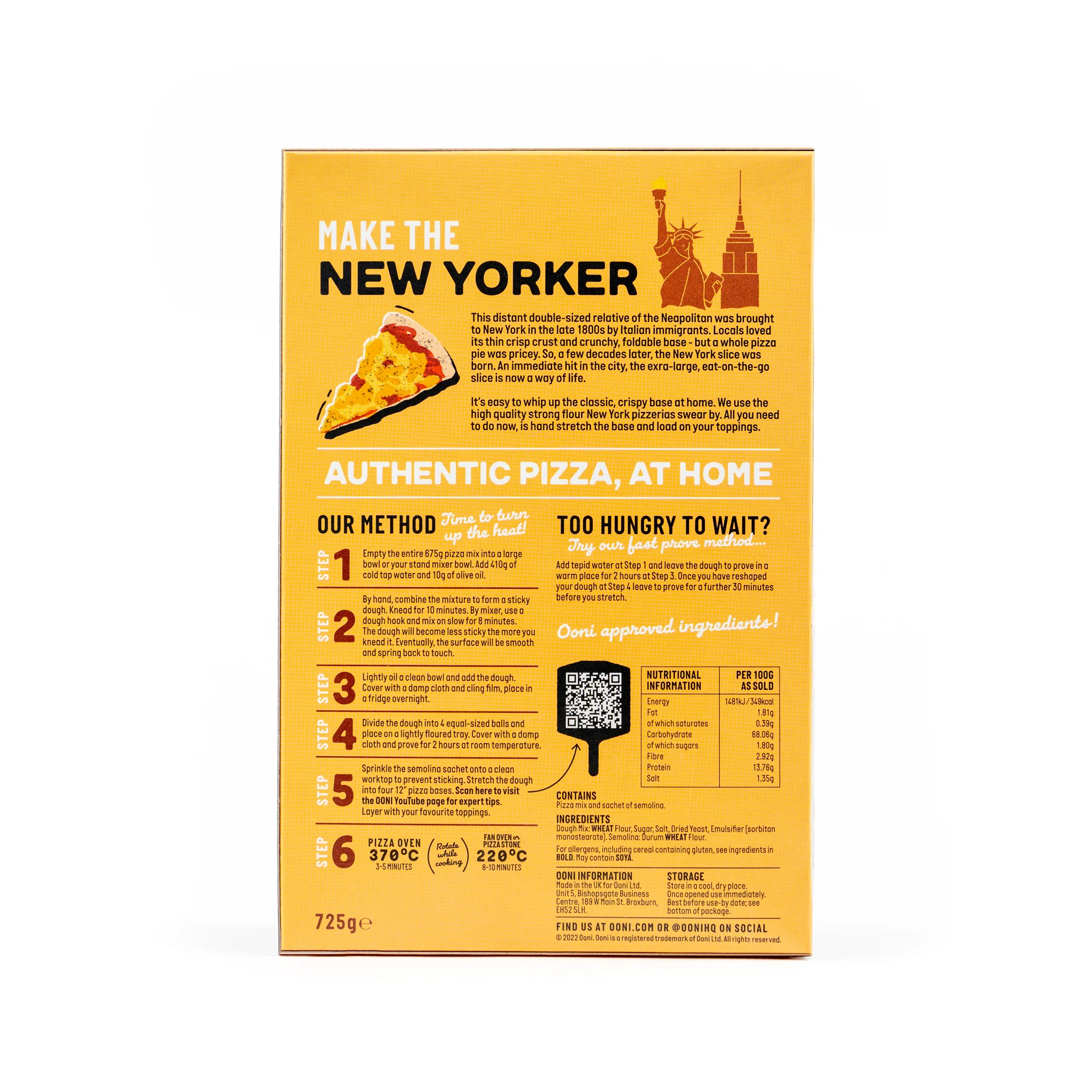 Ooni New York Pizza Dough Mix (725g) - Image 5